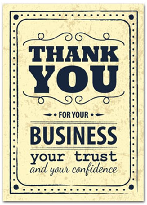 Rose gold black thank you for your purchase business card. Ask for Referrals - Business Greeting Cards