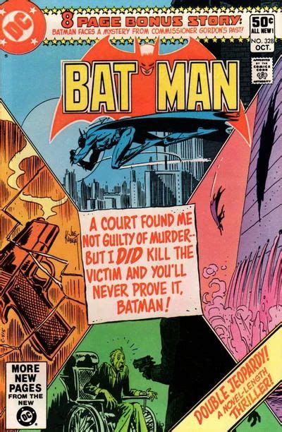 Batman Vol 1 328 Dc Database Fandom Comics Vintage Comic Books