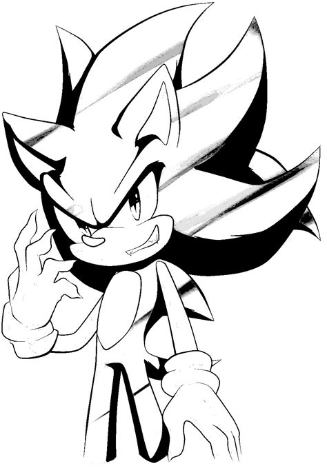 Dibujo De Sonic Para Colorear Dibujos De Sonic Para Pintar Dibujos
