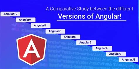 A Comparative Study Between The Different Versions Of Angular By