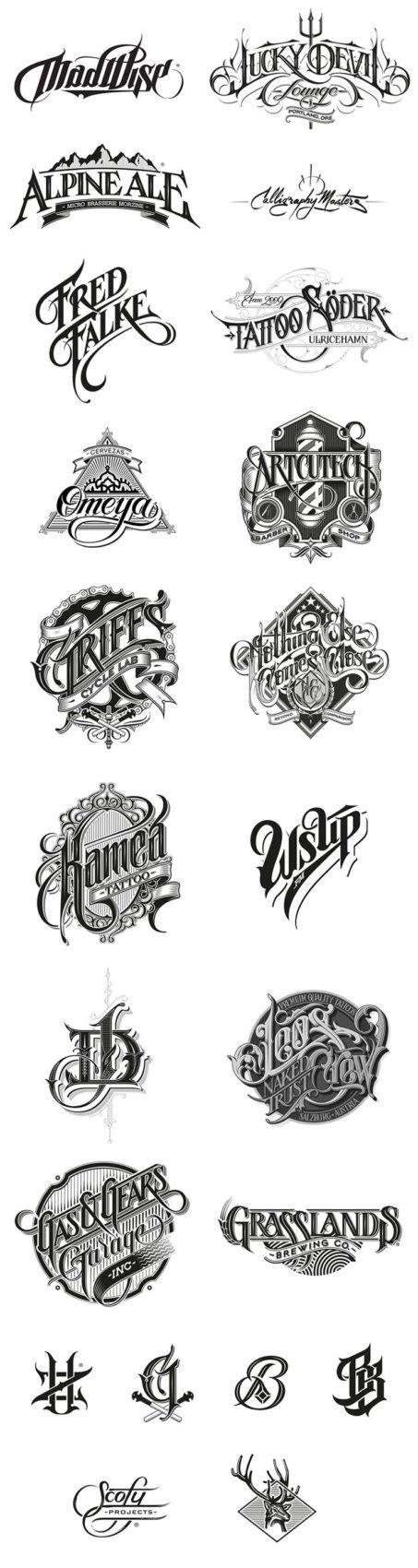 Awesome Lettering Font Design For Your Own Tattoo 99inspiration