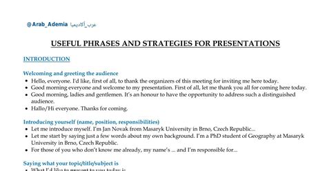 Useful Phrases And Strategies For Presentationspdf Docdroid