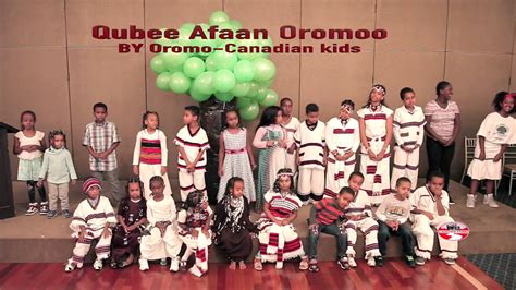 Qubee Afaan Oromoo By Oromo Canadian Kids On Oromo Cultural Show Youtube