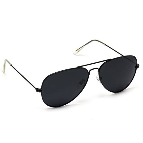 maxwell full black polarized classic metal frame aviator sunglasses black aviator sunglasses