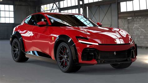 Dmc Ubah Ferrari Purosangue 2023 Dengan Widebody Kit Serat Karbon