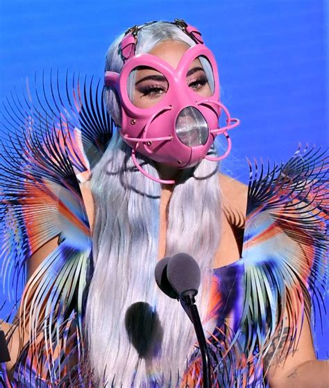 Lady Gagas Outrageous Masks Steal The Show At Mtv Vmas Huffpost