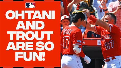 Shohei Ohtani And Mike Trout Destroy Baseballs Theyve Homered In The