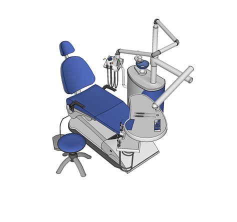 Dentist Chair Sketchup Model Thousands Of Free Cad Blocks