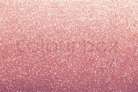Pink Gold Glitter Bokeh Background Stock Image Colourbox