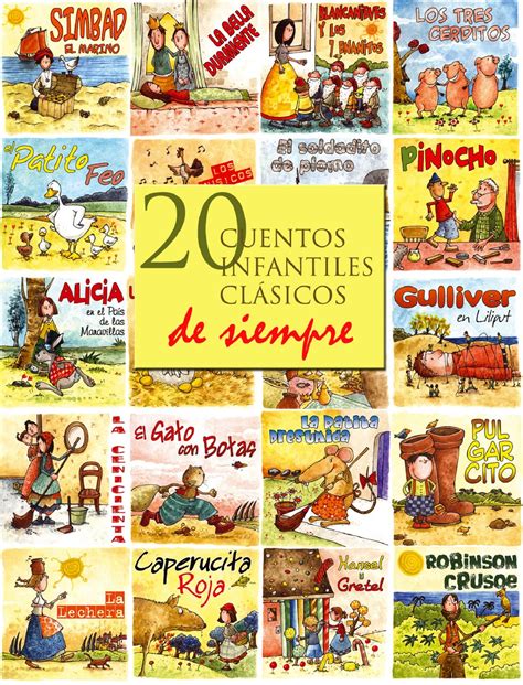 20 Cuentos Infantiles ClÁsicos De Siempre Ebook Hermanos Grimm