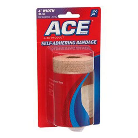 Ace Self Adhering Elastic Bandage 4 Width 1 Ea