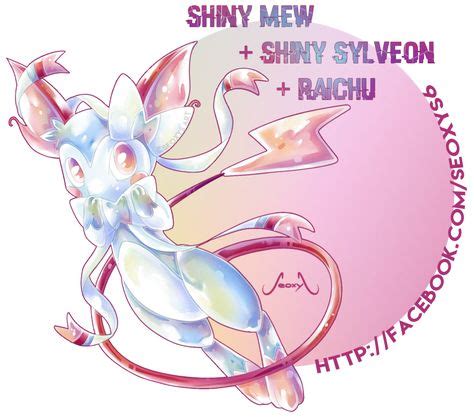 Every pokémon go eevee nickname trick explained. Shiny Mew X Shiny Sylveon X Raichu by Seoxys6 on DeviantArt | Pokemon, Pokemon mew, Pokemon ...