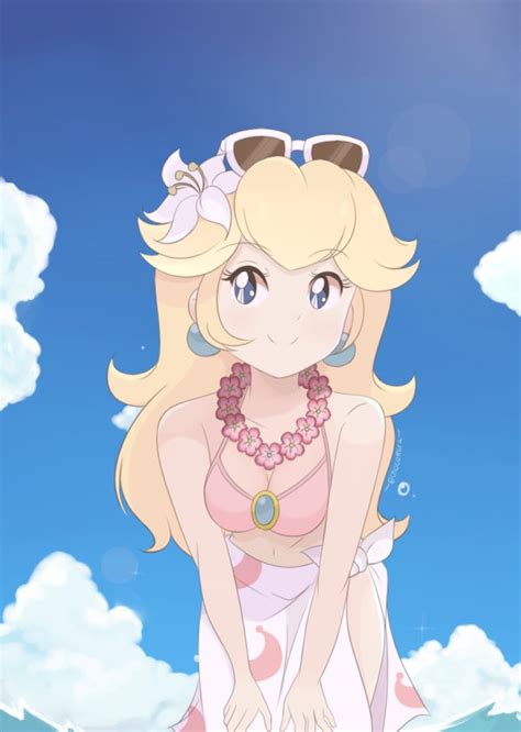 チョコミル Chocomiru On Twitter Princess Peach In Her Swimsuit From
