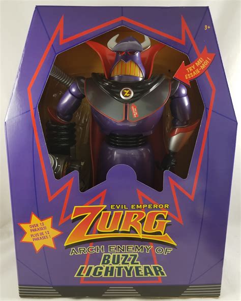 New Disney Store Toy Story Talking Light Up Emperor Zurg Action Figure