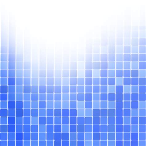 Blue Geometric Mosaic Shapes 25039234 Png