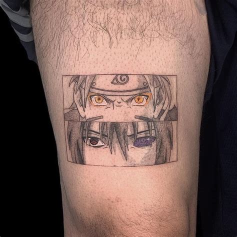 6 Me Gusta 0 Comentarios Animetattoo 🥰 Animetattoo100k En Instagram Naruto And Sasuke 🥰