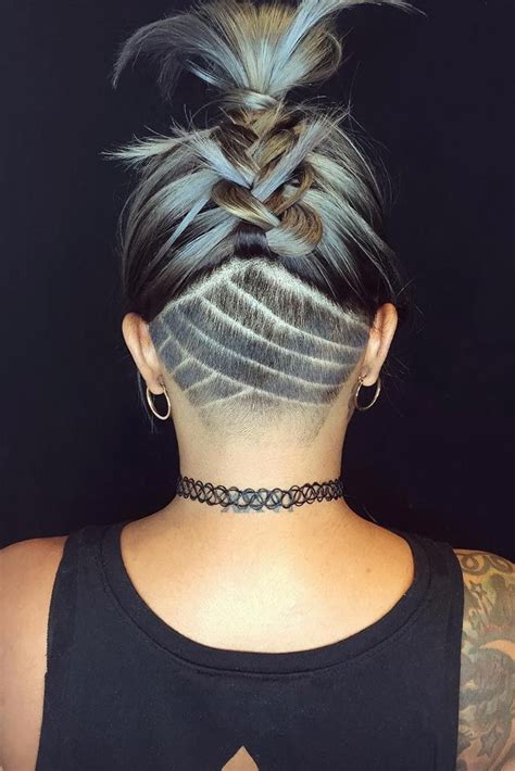 50 undercut hairstyles with hair tattoos for womenundercut hairstyles for women 2016! 48 Stylish Undercut Women Hair Ideas | Undercut long hair ...