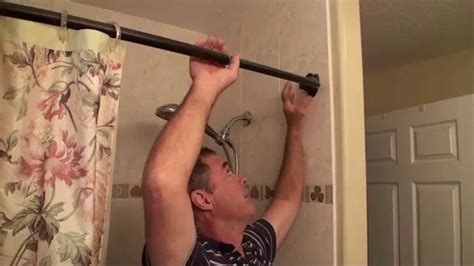 How To Replace A Shower Curtain Rod