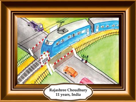 Your drawing as an art print. Kids, submit your rail safety drawing today for the 2014 ...