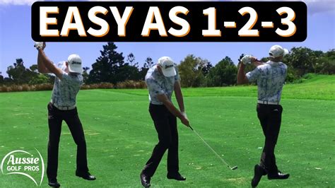 Build A Free Flowing Golf Swing 3 Easy Steps Youtube