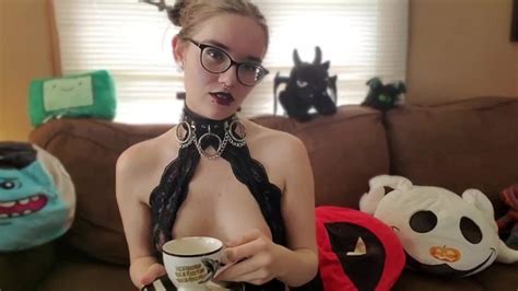 Goth Girl Joi While Sipping A Cup Of Tea And Smoking Izzyhellbourne Xxx Mobile Porno Videos