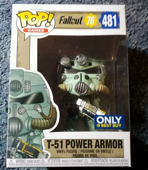 Funko Pop Games Fallout 76 T 51 Power Armor Walmart And Best Buy