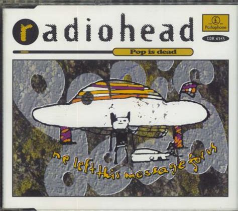 Radiohead Pop Is Dead Uk Cd Single Cd5 5 39103
