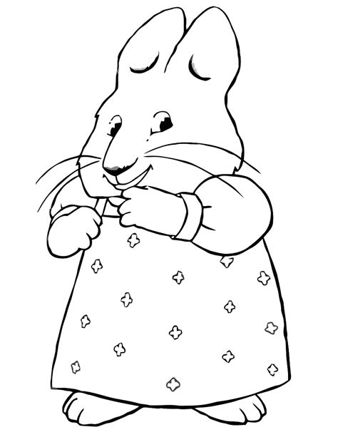 All illustrations below (and more!) are available for purchase on etsy at rubycharmcolors as downloadable pdfs for use as coloring pages. Max and Ruby coloring pages | Coloring pages to download ...