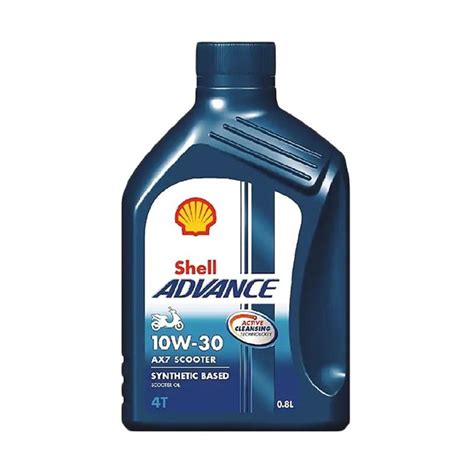 Shell advance ax7 formulated with shell active cleansing technology which helps prevent dirt particles sticking together to form deposit. Jual Oli Motor Shell Advance AX7 Scooter 10W-30 Oli Motor ...