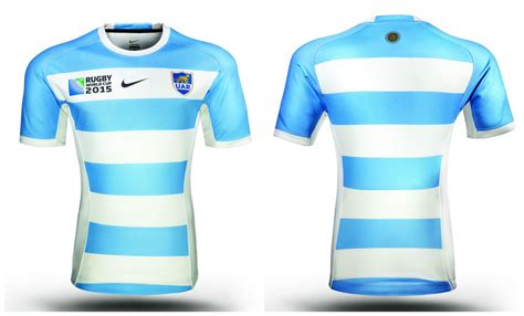 Selección nacional de rugby de argentina) represents argentina in men's international rugby union. Argentina 2015 Rugby World Cup Nike Home and Away Jerseys ...