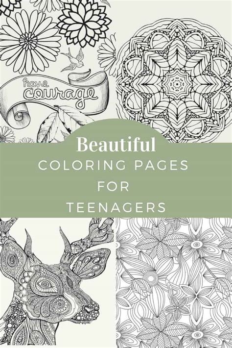 Such troubled teen schools and residential treatment programs for teens are often quite costly, but this one of few residential treatment centers for teens we see parents all the time feeling frustrated and stressed. Coloring Pages for Teenagers {Free Printables} | Skip To ...