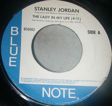 Stanley Jordan The Lady In My Life 1985 Vinyl Discogs