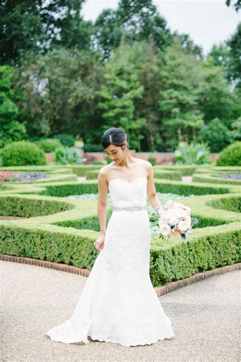 One of the oldest sites in the city, they loved the flowers, the tall trees, and the great view of the city skyline from the meadow. A Simple Garden Wedding at the Missouri Botanical Gardens ...