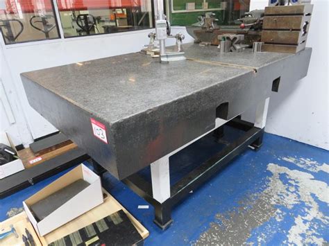 Slotted Granite Surface Table 44 X 6ft
