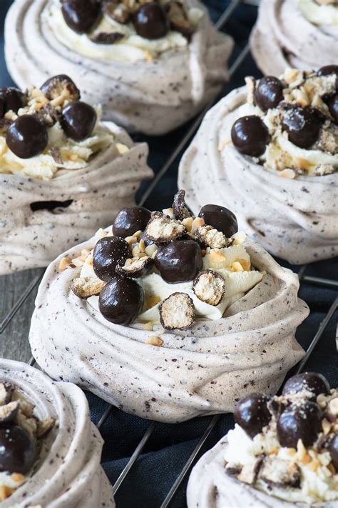 Chocolate Crunch Meringues Charlottes Lively Kitchen