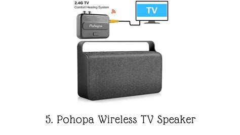 Top 10 Best Wireless Speakers For Tv In 2019 Reviews Youtube