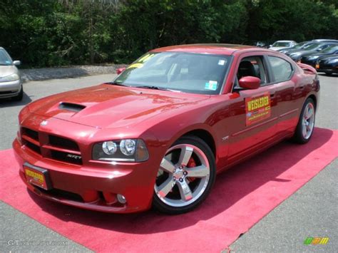 2006 Inferno Red Crystal Pearl Dodge Charger Srt 8 49695012 Photo 18