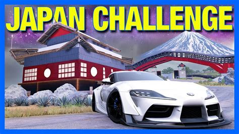 Forza Horizon 5 The Japan Challenge Fh5 Best Custom Maps Youtube
