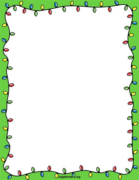 Holiday Borders Clip Art Clip Art Library