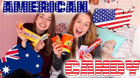 Australians Try American Candy Youtube