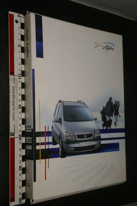 Brochure Persmap Opel Zafira Met Div