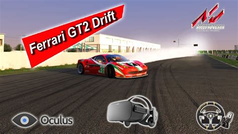 Drift Assetto Corsa Oculus Rift Ferrari Drift Gt Youtube