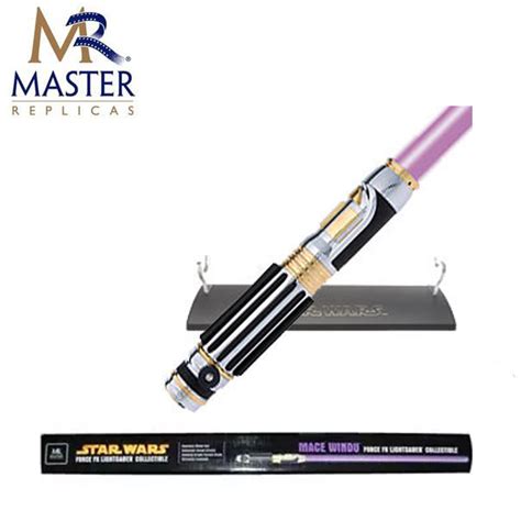 Mace Windu Atocrots Force Fx Lightsaber Star Wars Time To Collect