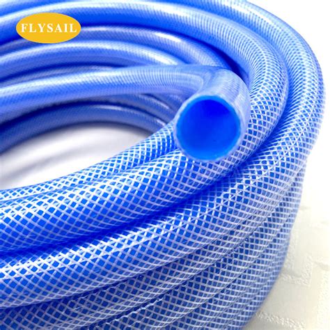 China Flexible Pvc Reinforced Suction Hose Garden Polyester Pipe