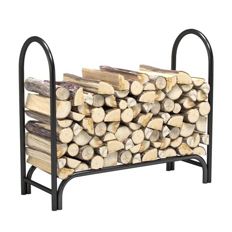 Best reviews guide analyzes and compares all log holders of 2021. 4 Foot Heavy Duty Firewood Log Rack Outdoor Firewood ...