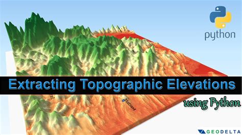 Extracting Topographic Elevations Using Python