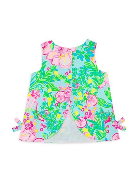 Shop Lilly Pulitzer Kids Baby Girls Lilly Shift Dress Saks Fifth Avenue