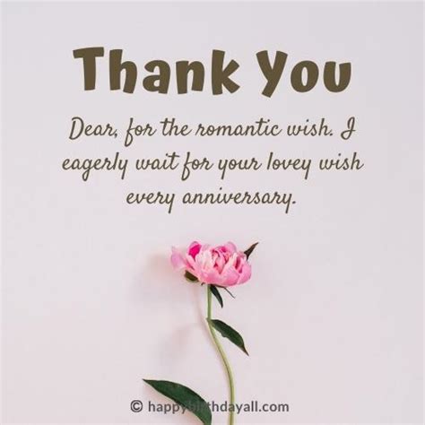 50 Best Thank You Messages For Anniversary Wishes Thank You Note