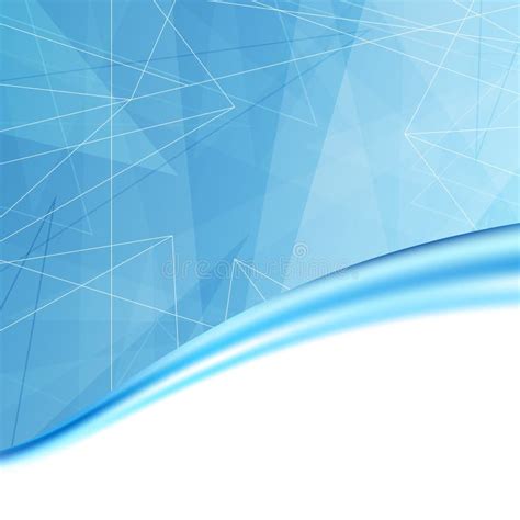 Modern Blue Folder Cover Background Template Stock Vector Image 38859730