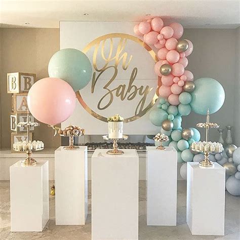 Oh Baby Gender Reveal Decor Ideas With Images Baby Reveal Party
